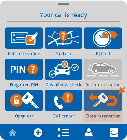 closing car