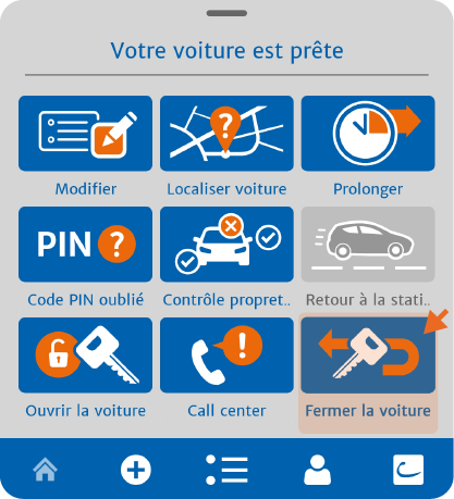 Fermer voiture
